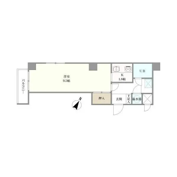 マンション西五反田 間取図