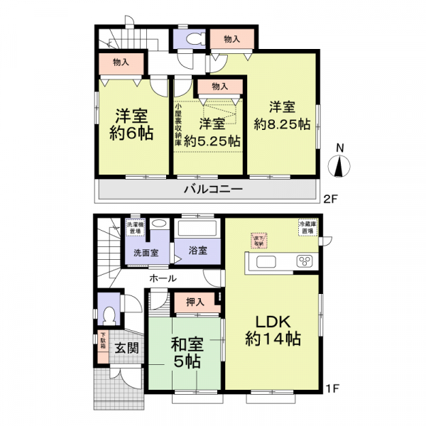練馬区土支田３丁目 間取図