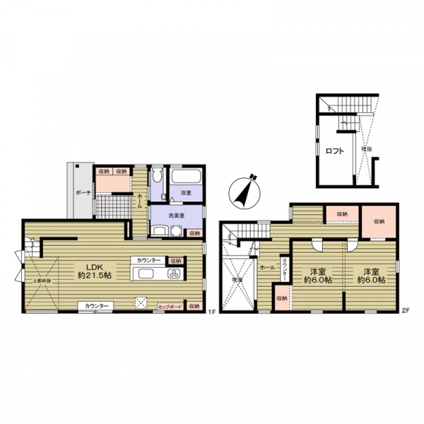 名古屋市名東区高針２丁目 間取図