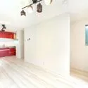 渋谷区本町４丁目 柱や梁の凹凸がない、フラットで伸びやかな空間。