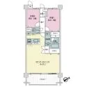 リステージパルティエミリュー 間取図