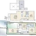 藤沢市辻堂元町４丁目 B号棟間取図