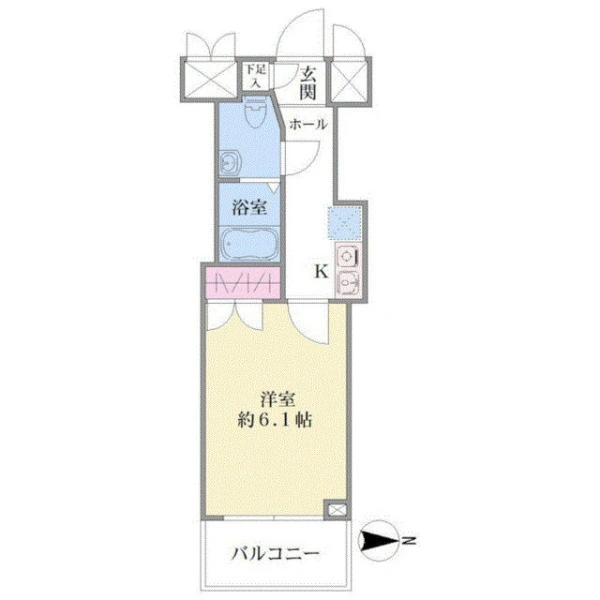 ヴェルト川崎プラッツ 間取図