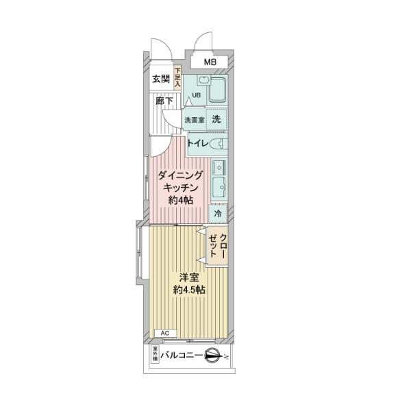 メイゾン小竹向原 間取図