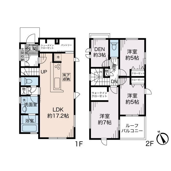 海老名市国分寺台５丁目 間取図