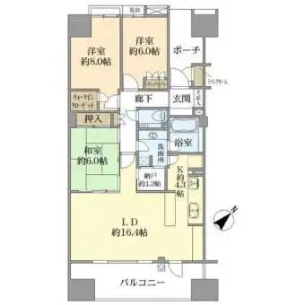 間取図(平面図)