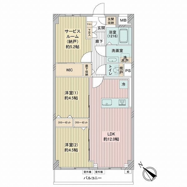 エンゼルハイム豊洲 間取図