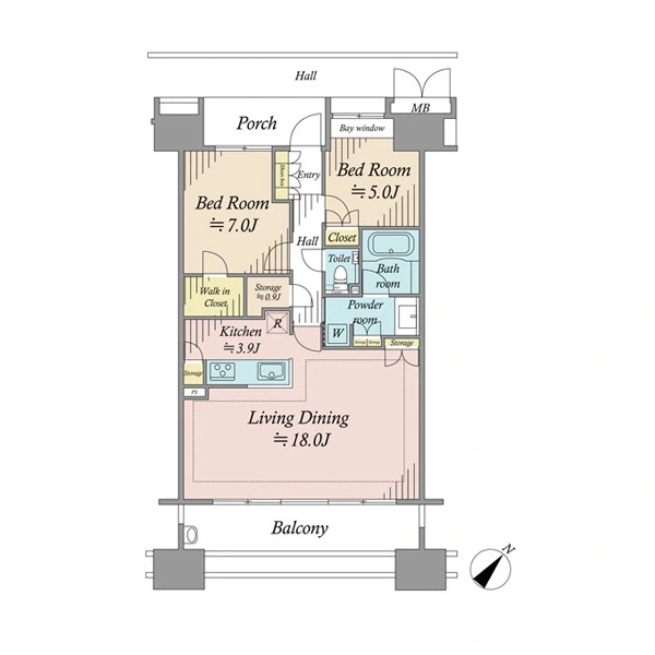 ザ・晴海レジデンス 間取図