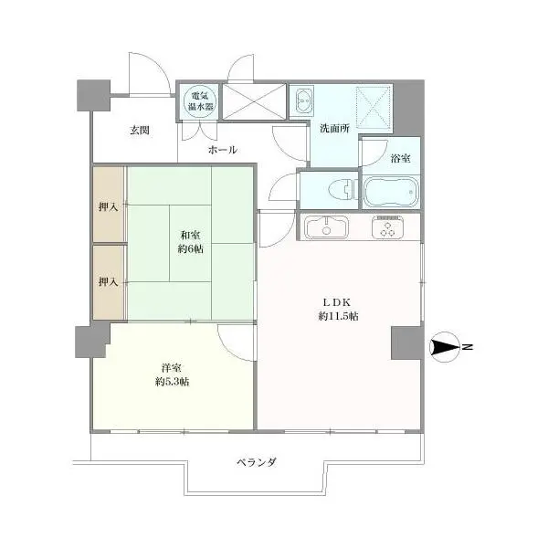 三条高倉アーバンライフ 間取図