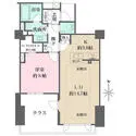ザ・パークハウス御所西 間取図