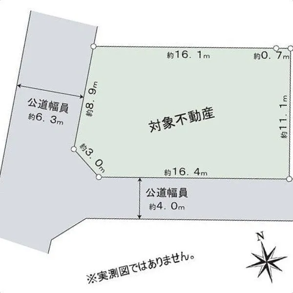 神戸市垂水区旭が丘１丁目 区画図