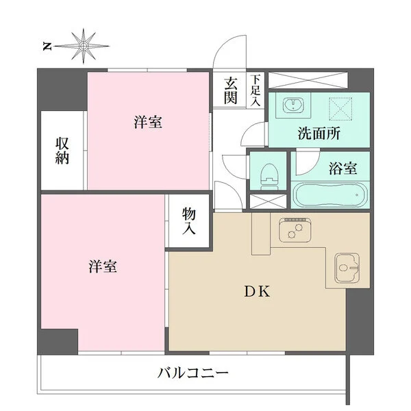 ライオンズマンション南品川 間取図