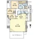 ジオグランデ元麻布 間取図