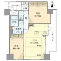 エステムプラザ本町クロス 間取図