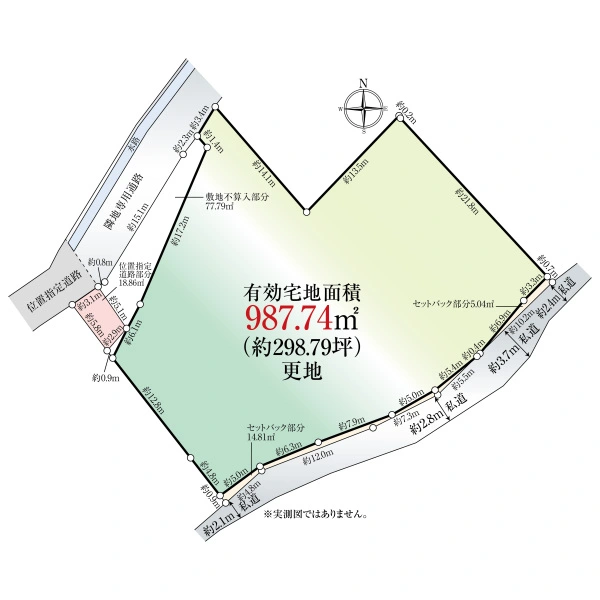 横須賀市秋谷 間取図