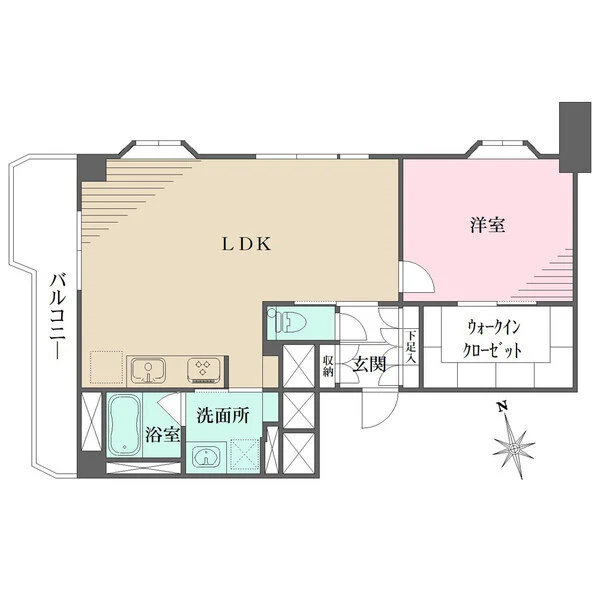 自由ヶ丘センチュリーマンション 間取図