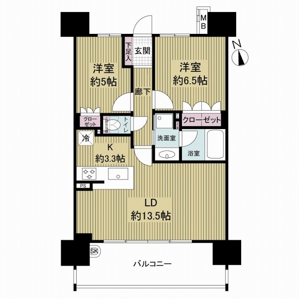 ファミリアーレ名駅マークレジデンス 間取図