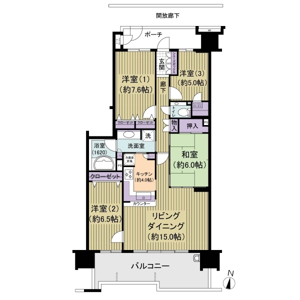 グラン・レジデンス 間取図