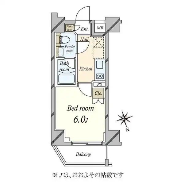 SYFORME OIMACHI 間取図