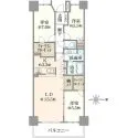 レコシティ・グランデ 間取図