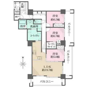 間取図