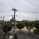 大阪市東淀川区大道南２丁目 住戸からの眺望です。前面は公園のため開放感があり、陽当り・通風良好です。緑を感じることもできます。
