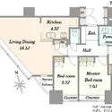 THE　CENTER　TOKYO　ザ・センター東京 間取図