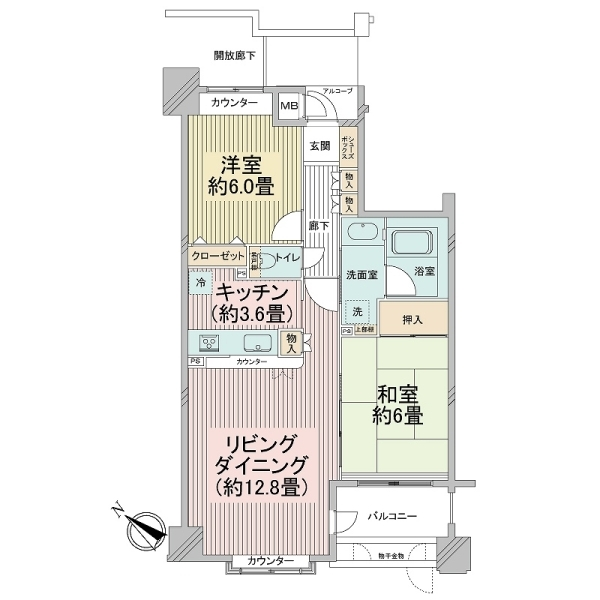 ザ・ウインベル町田中町 間取図