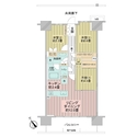 海老名ザ・レジデンス 間取図