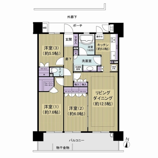 オーベル多摩永山エンブレムヒルズ 間取図