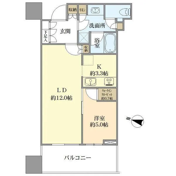 パークコート渋谷ザタワー 間取図(平面図)