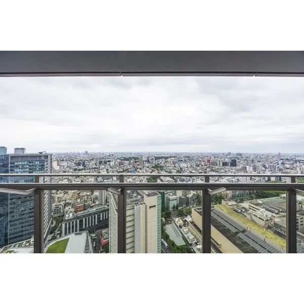 パークコート渋谷ザタワー バルコニーからの眺望