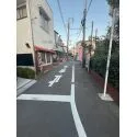 北区西ケ原３丁目 前面道路（２０２６年１０月撮影）