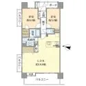 レーベンリヴァーレ東京ラ・トーレ 間取図