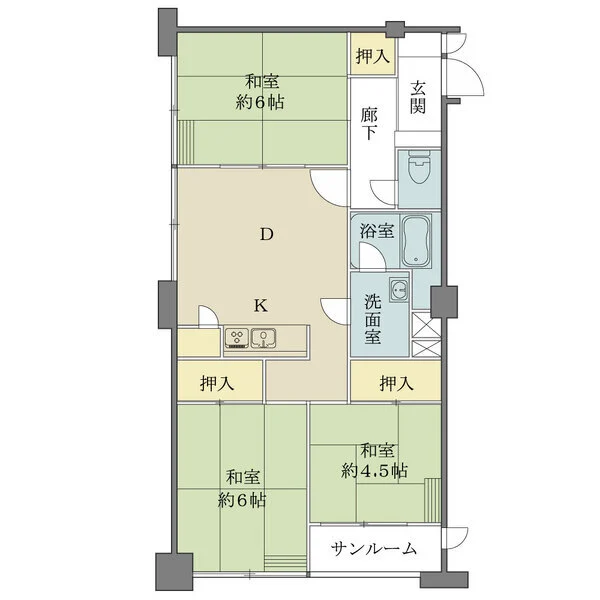 湯島ハイタウン 間取図