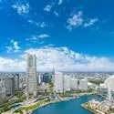 ザ・タワー横浜北仲 みなとみらい・横浜港を望む眺望。ランドマークタワー、観覧車といった横浜らしい眺望が眼下に広がります