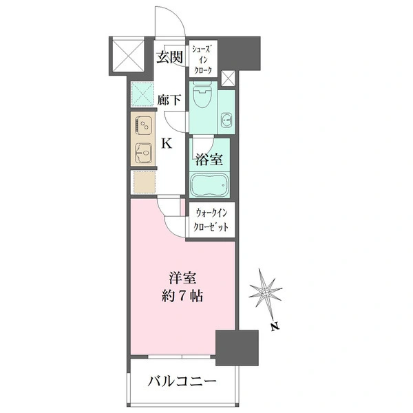 クレヴィア赤羽ステーションテラス 間取図