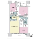 東京フロントコート 間取図