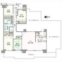 グランドメゾン東戸塚 間取り図