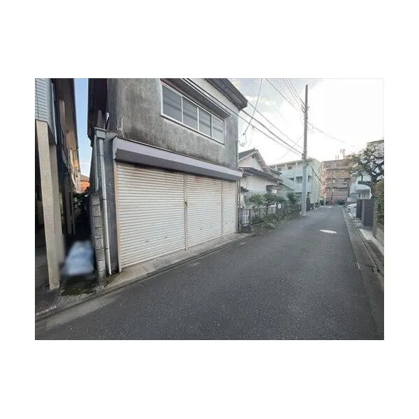 練馬区石神井町８丁目 前面道路（物件：左手）