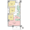 ザ・パークハウス狛江 間取図