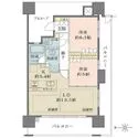 ザ・パークハウス谷町五丁目 間取図