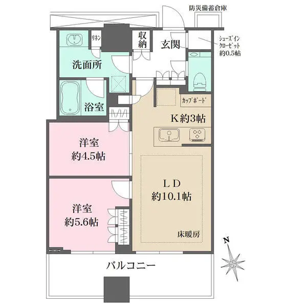 ＷＯＲＬＤ　ＴＯＷＥＲ　ＲＥＳＩＤＥＮＣＥ 間取図