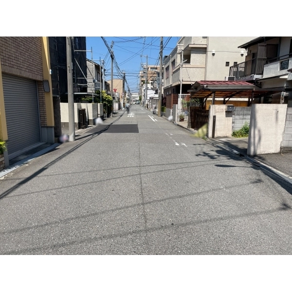 大阪市阿倍野区西田辺町１丁目 前面道路