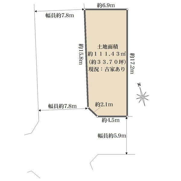 西宮市鞍掛町 間取図