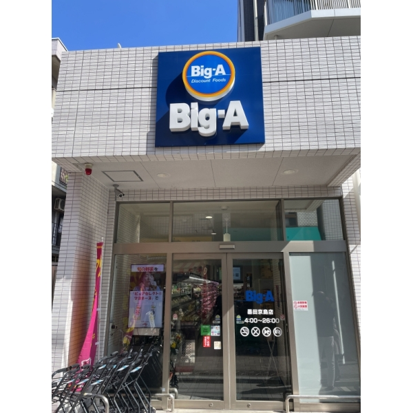 キャッスルマンション亀戸立花弐番館 Big-A墨田京島店（スーパー）まで約650m（徒歩9分）