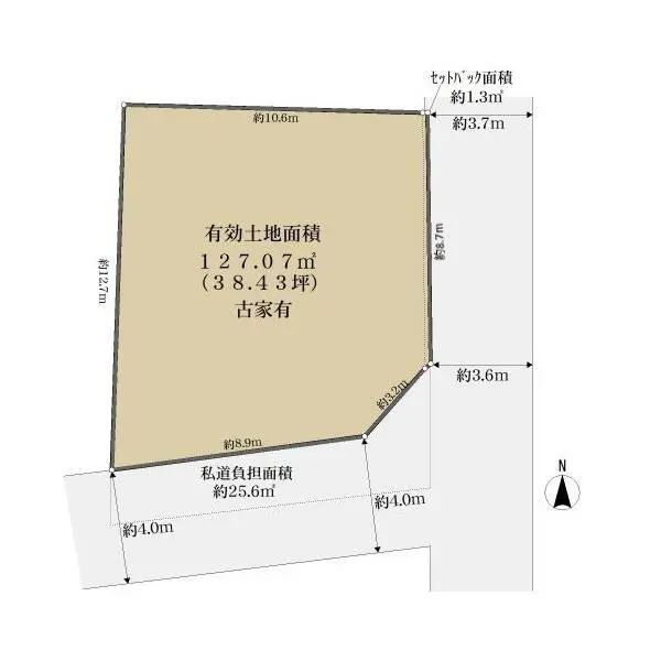 京都市右京区太秦棚森町 間取図