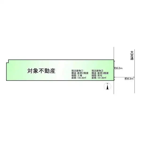 京都市上京区大宮通下立売下る菱屋町 間取図