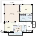 三田綱町パークマンション 間取図