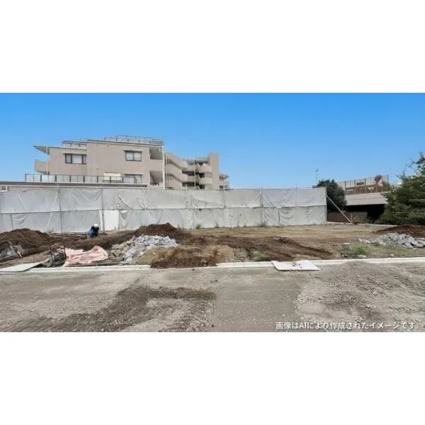 藤沢市弥勒寺２丁目 現地土地写真